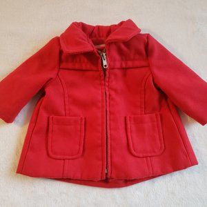 Old Navy baby/infant girls 0-3 months Holiday winter coat